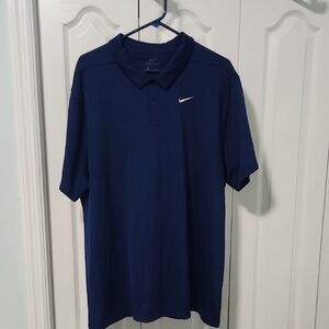 Nike Men's Deep Blue Polo Shirt